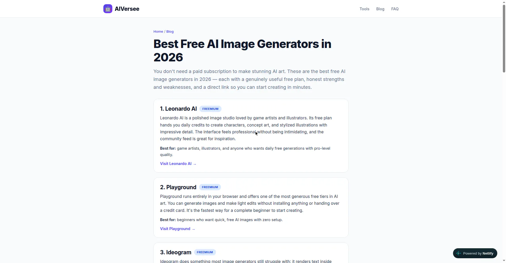 AIVersee gallery image