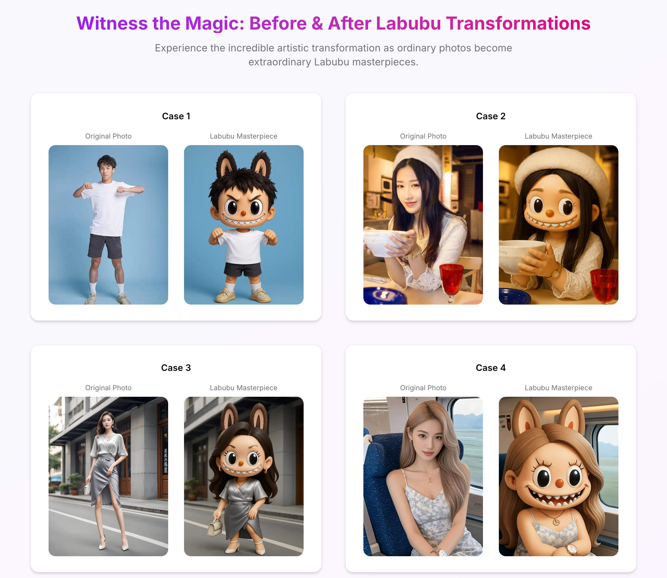 Labubu AI - Transform Photos into Magical Labubu AI Art media 2