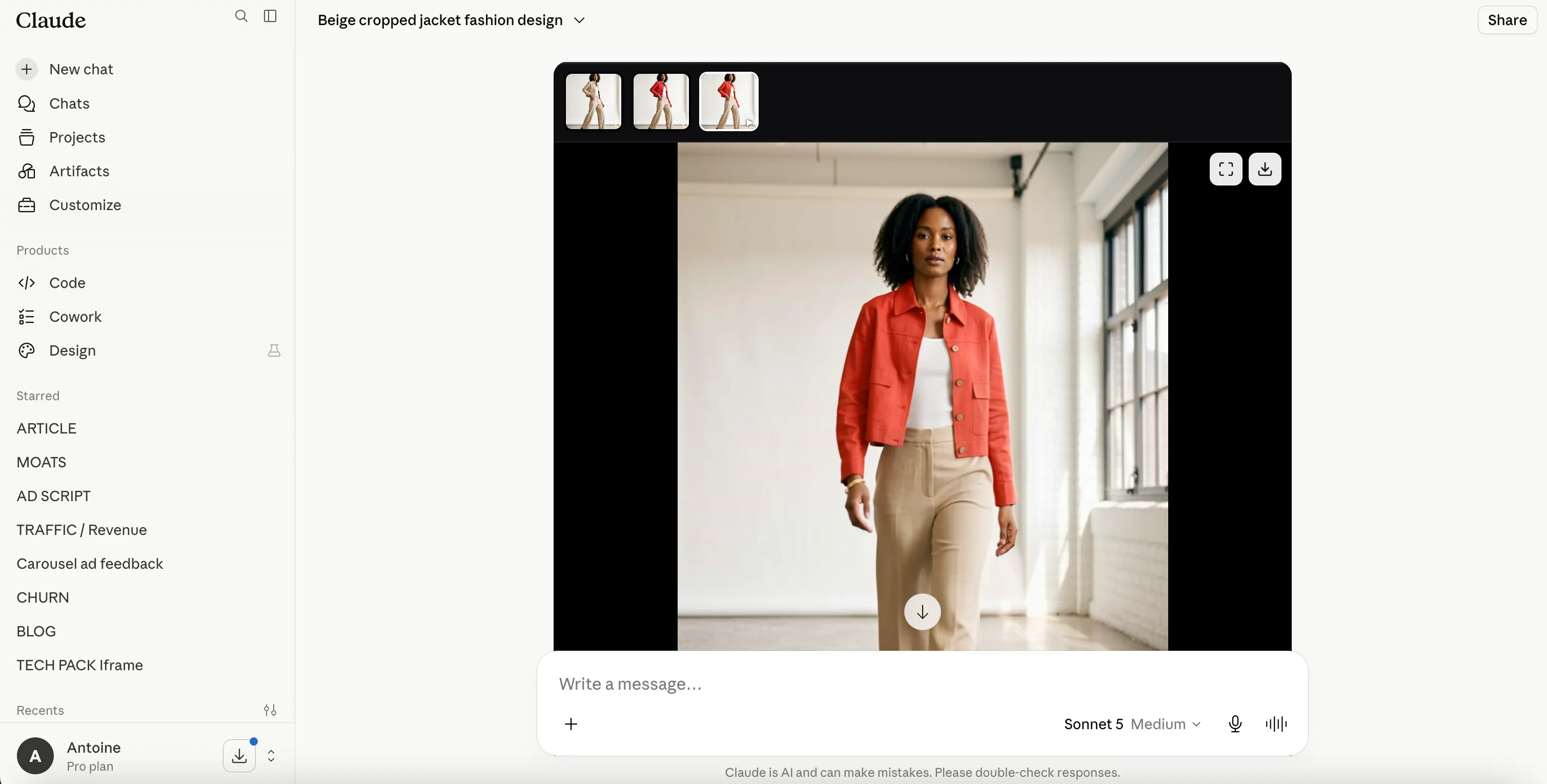 AI Fashion MCP for Claude gallery image