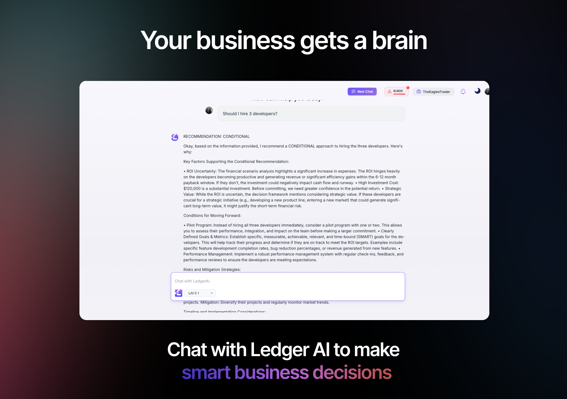 Myledgerai - Il tuo consulente finanziario AI e contabile autonomo. media 1