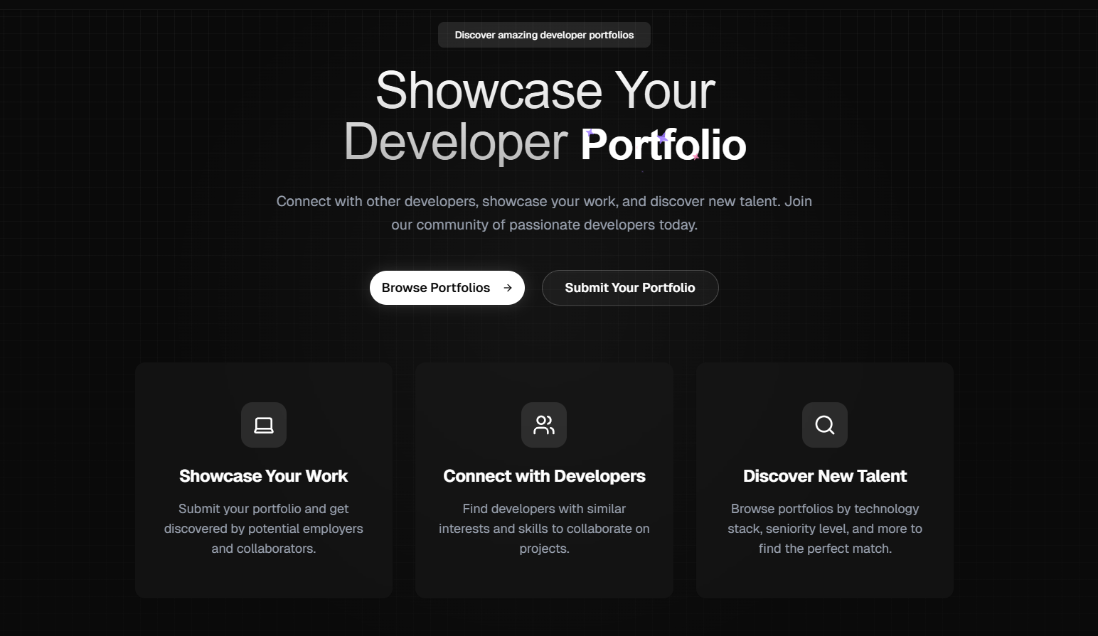 Showcase Your Developer Portfolio - Build your developer portfolio online in minutes media 1