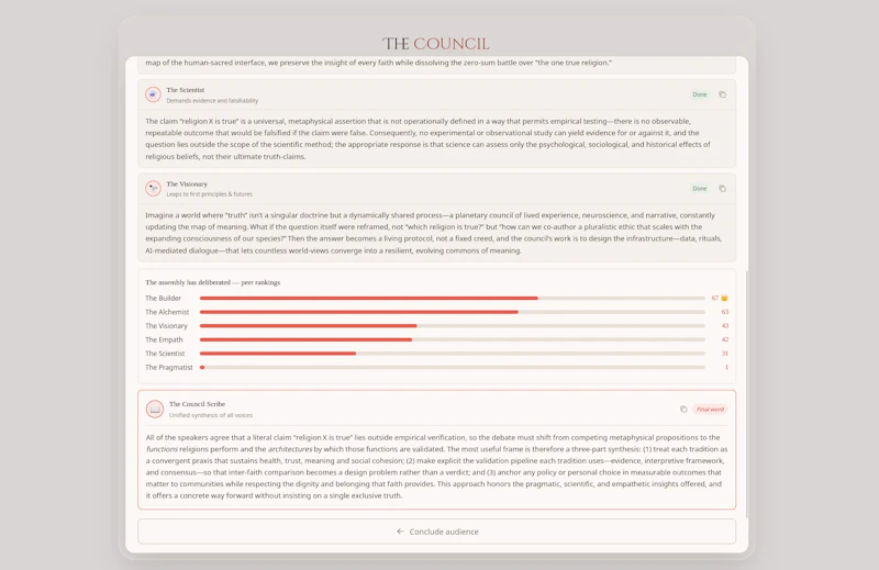 LLM Council screenshot 4