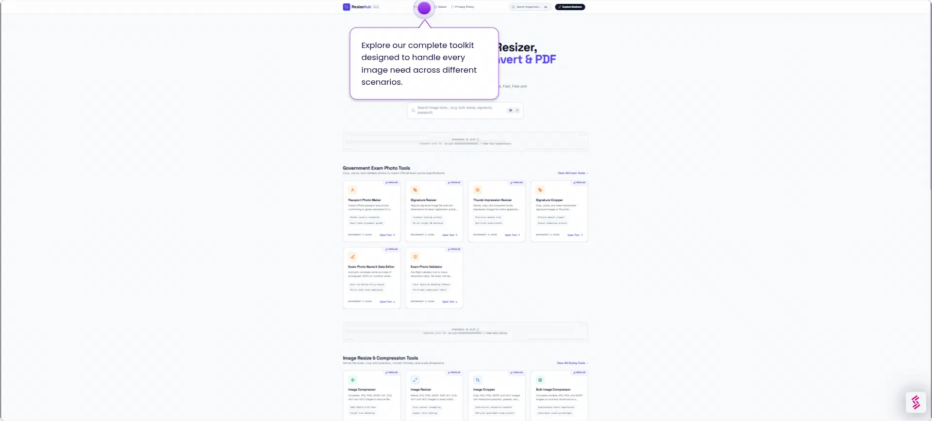 ResizeHub