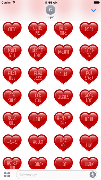 Conversation Heart Stickers gallery image