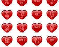 Conversation Heart Stickers media 3