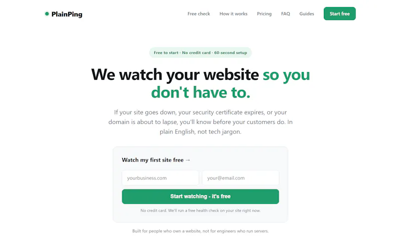 PlainPing screenshot 2