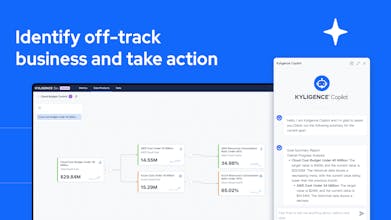A visual representation of Kyligence Copilot&rsquo;s efficiency and accuracy in aiding business decision-making.