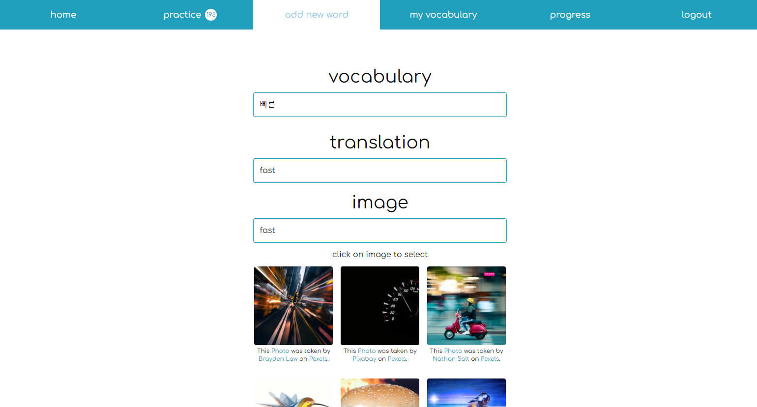 make flashcards faster!