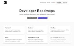 Roadmaps for Developers media 1