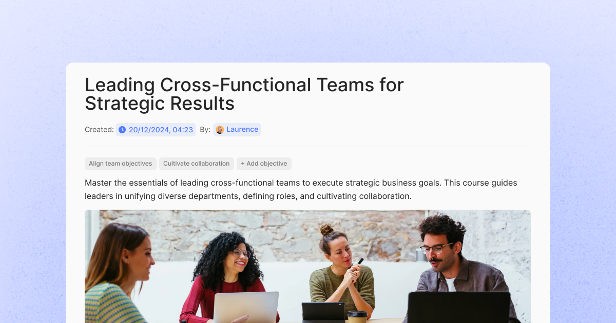 One Course - Screenshot 3 showing product features and functionality