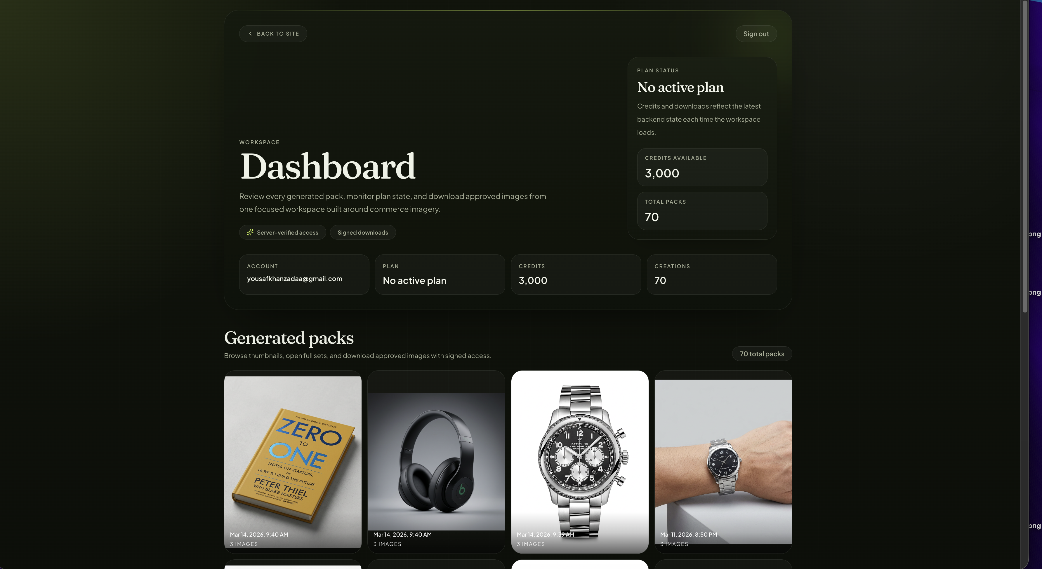 ProdLoom: AI Product Photos gallery image