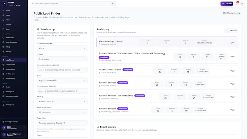 LeadPark screenshot 3
