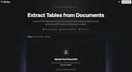 Oh! Doc –Tables from Docs, PDFs & Images