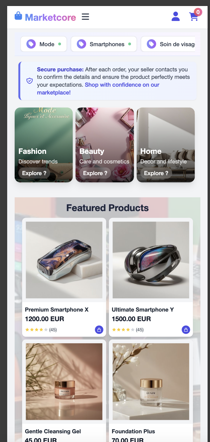 Marketcore - Screenshot 3 preview