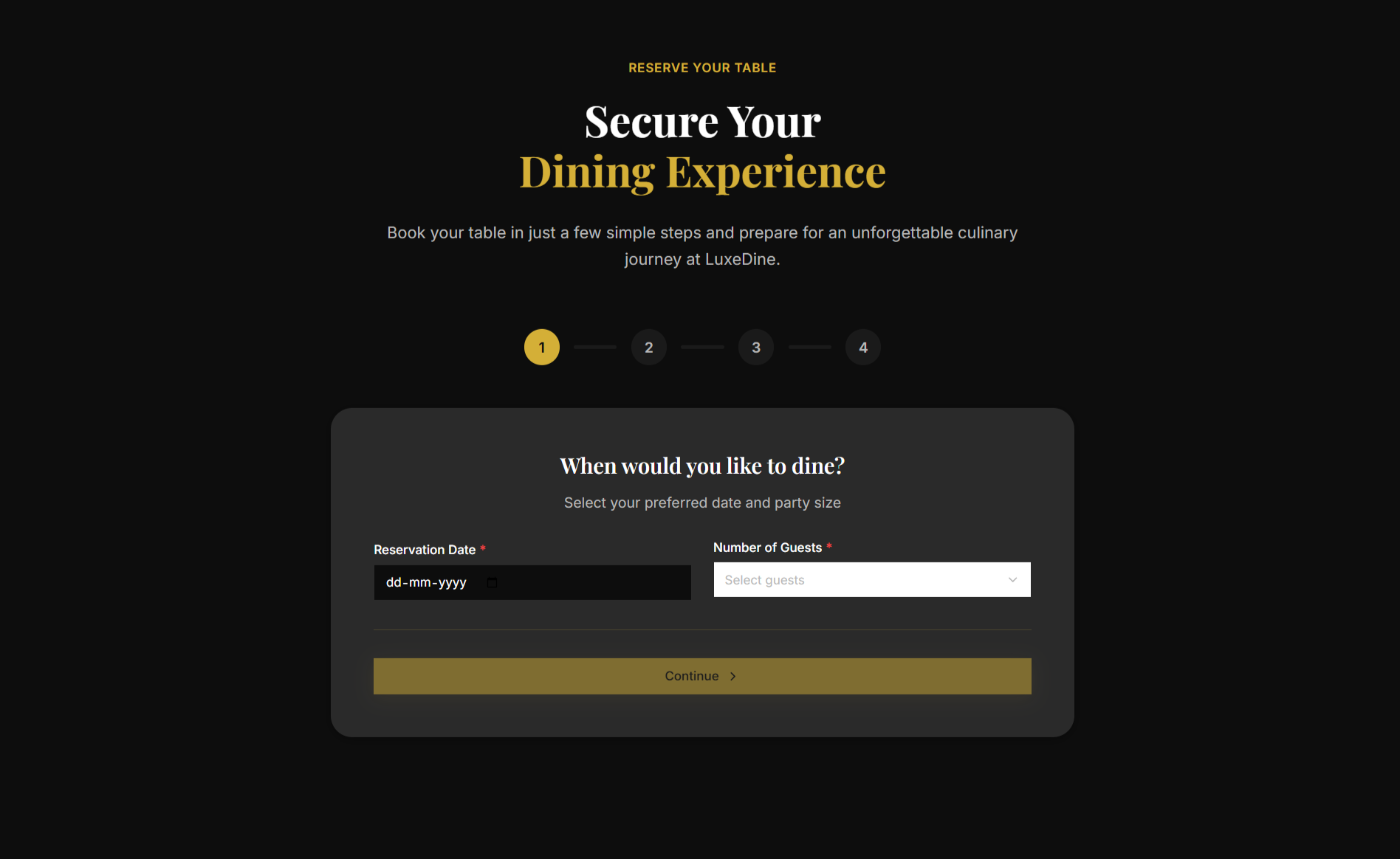 Média Modèle de restaurant React moderne - Lancez un magnifique site Web de restaurant en heures ✅ 5