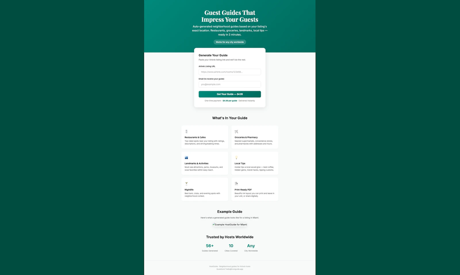 HostGuide screenshot 2