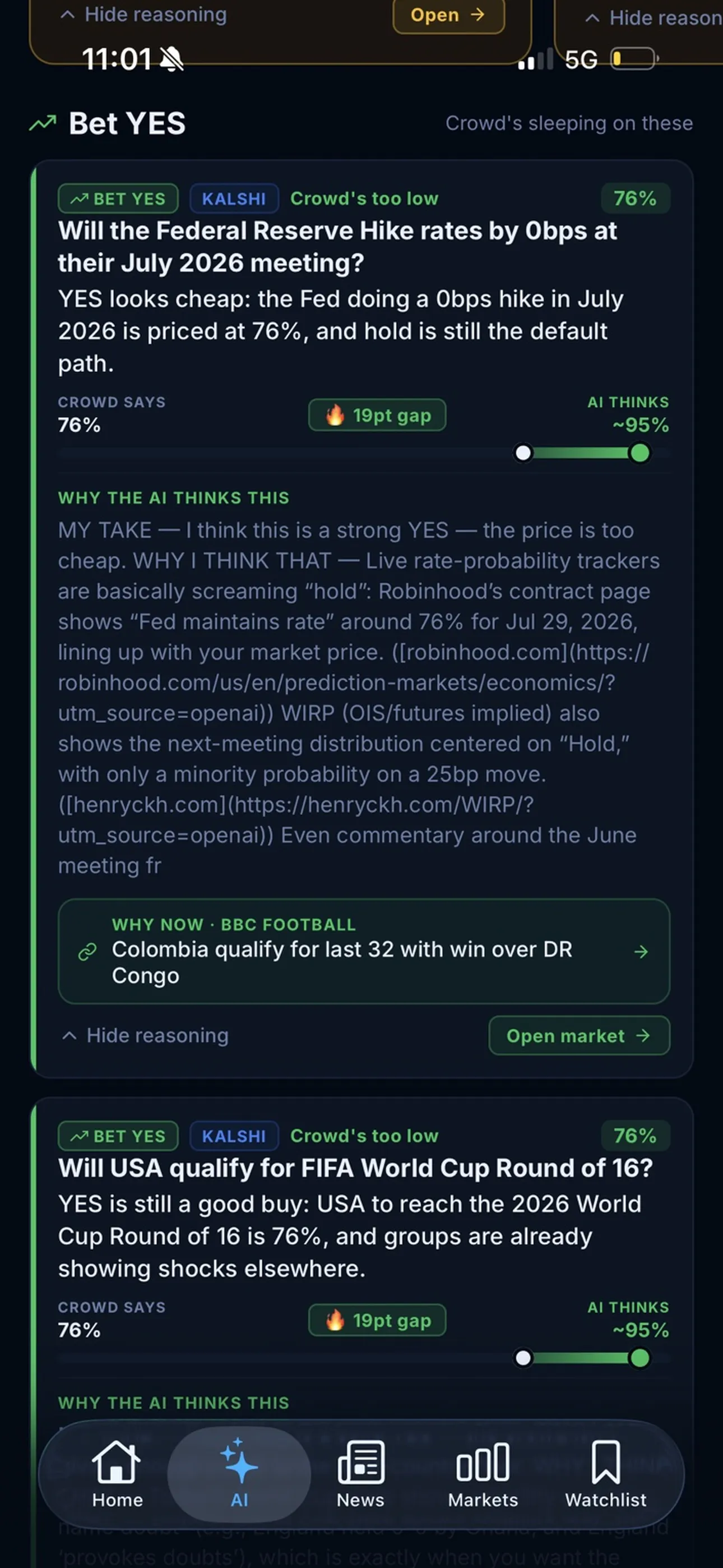 Prediction News 截图 1