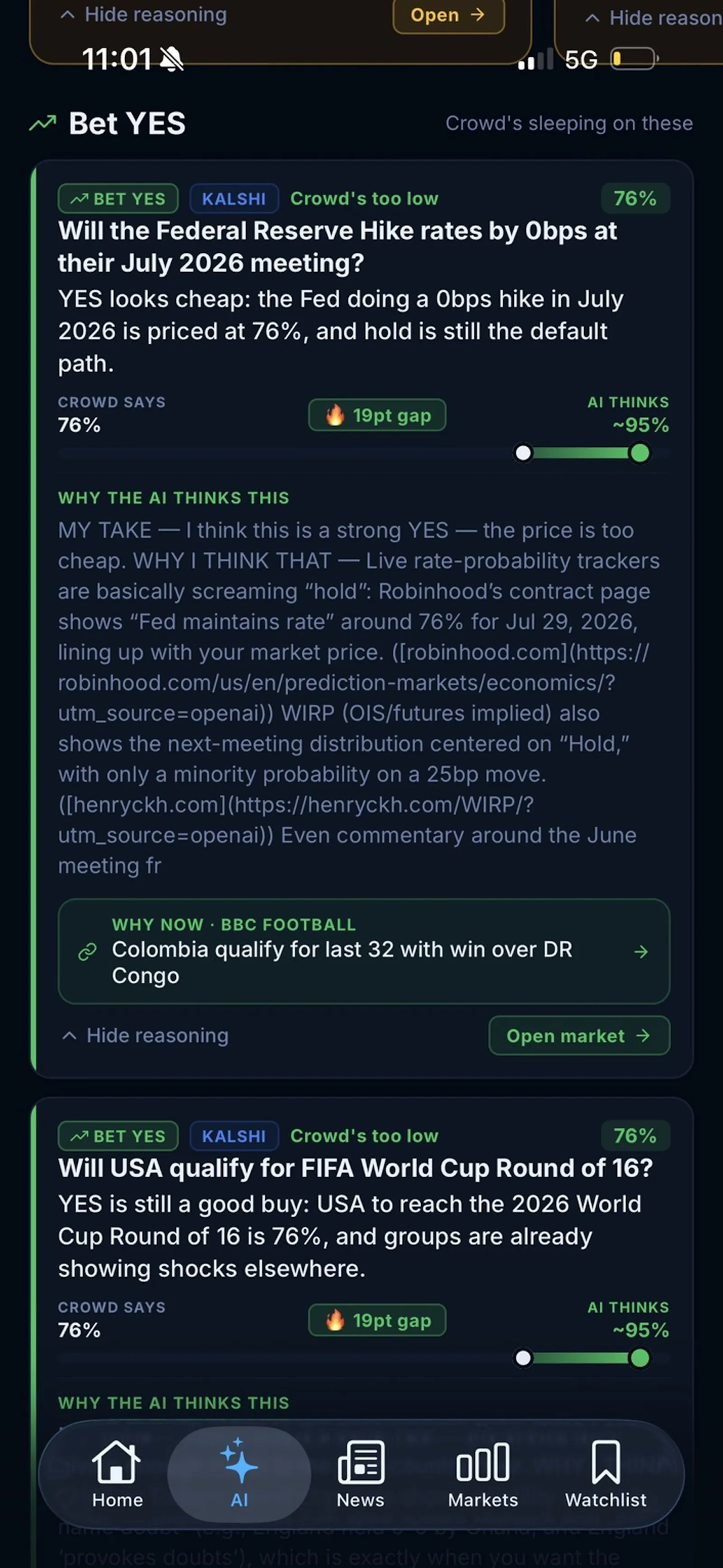 Prediction News screenshot 1