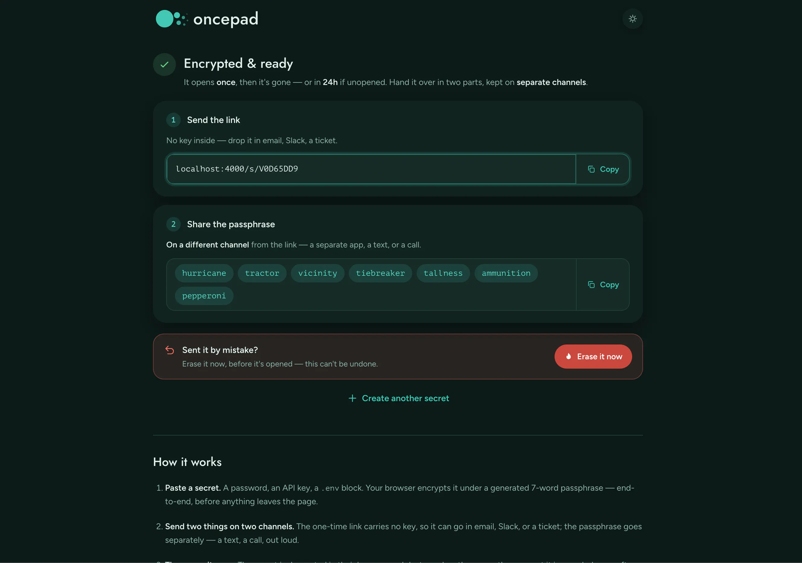 Oncepad gallery image