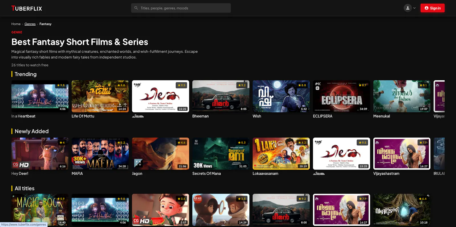 Tuberflix screenshot 3