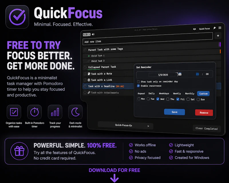 Quick Focus screenshot 2