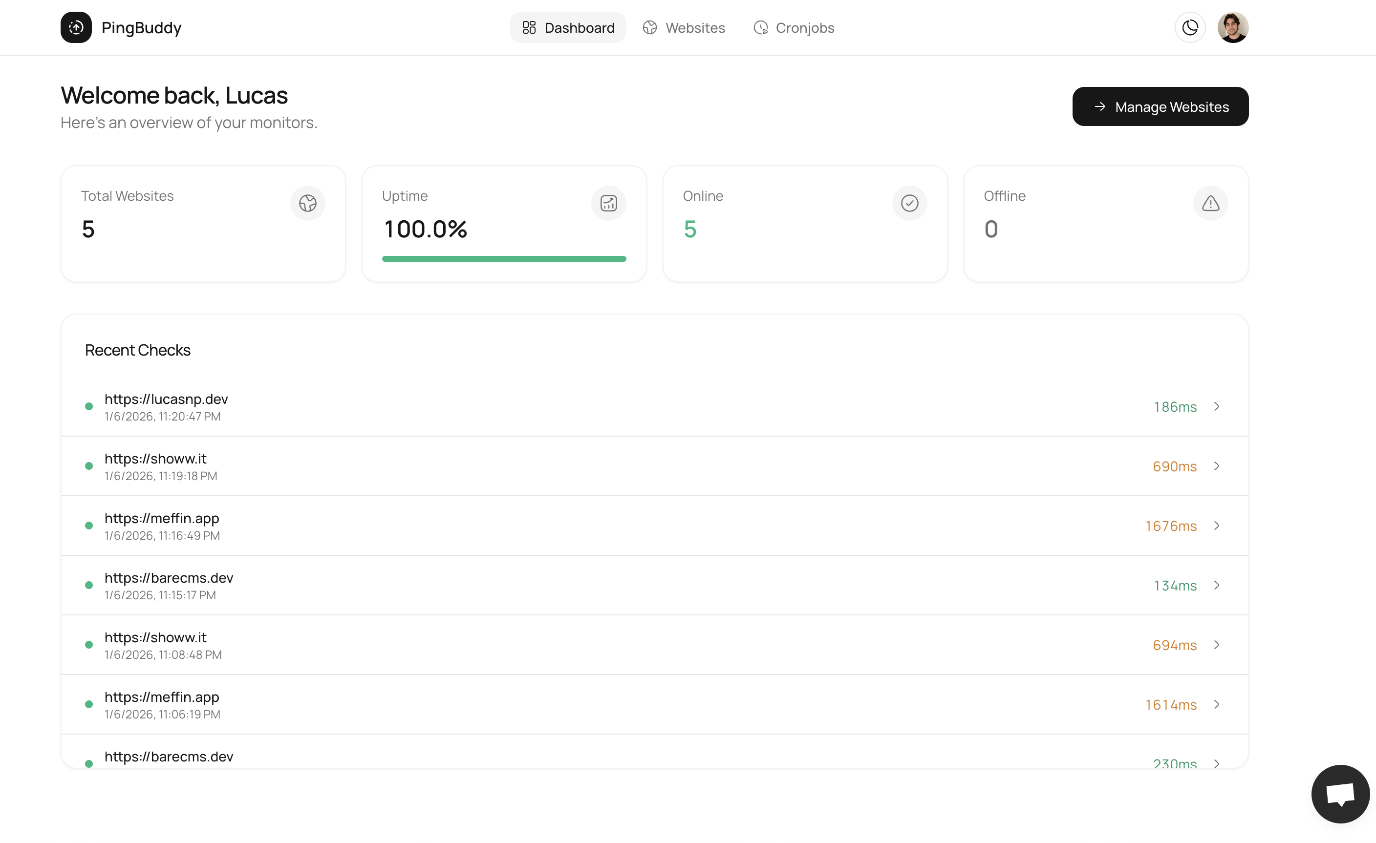 PingBuddy gallery image