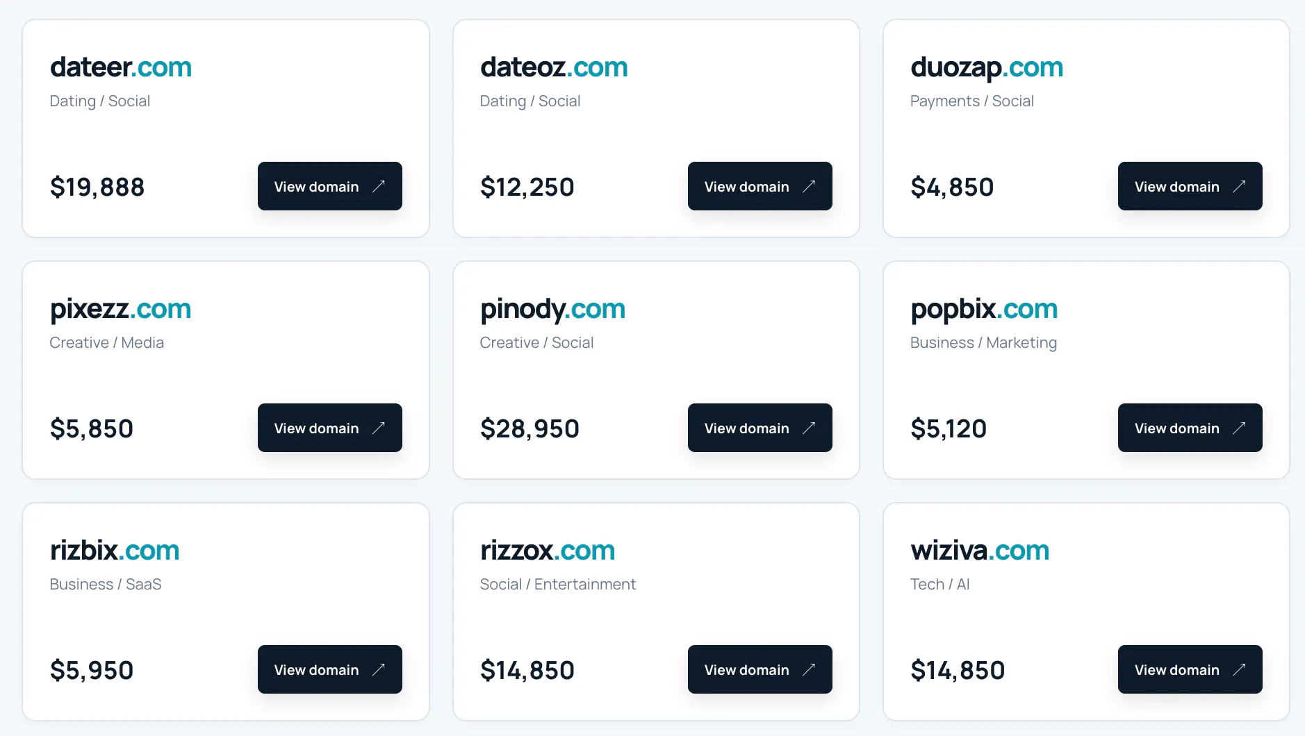 Six Letter Domains gallery image