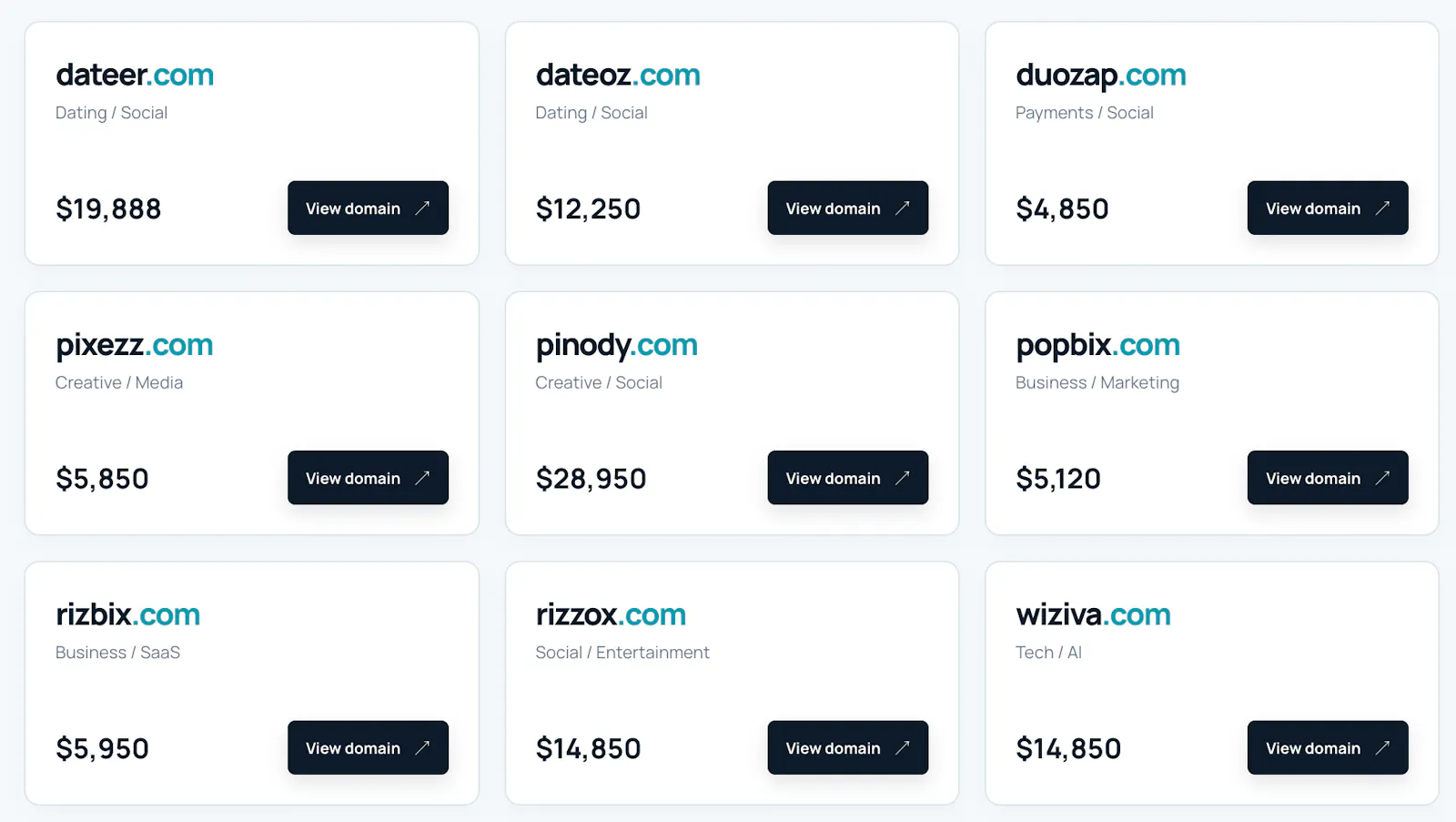 Six Letter Domains screenshot 3