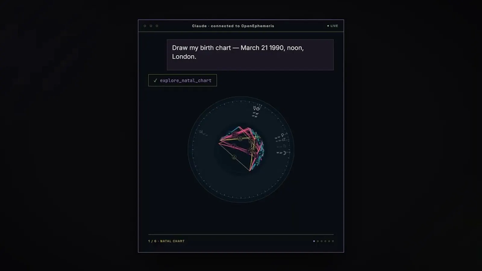 OpenEphemeris screenshot 1 (video preview)