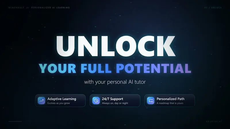 MindVault screenshot 1 (video preview)