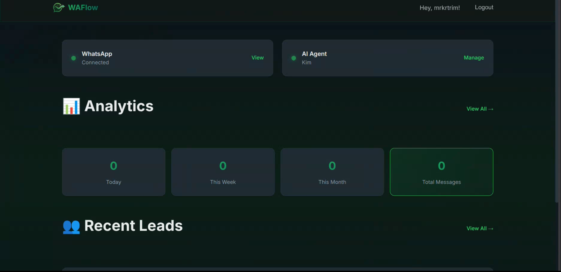 WAFlow - Screenshot 5 showing product features and functionality