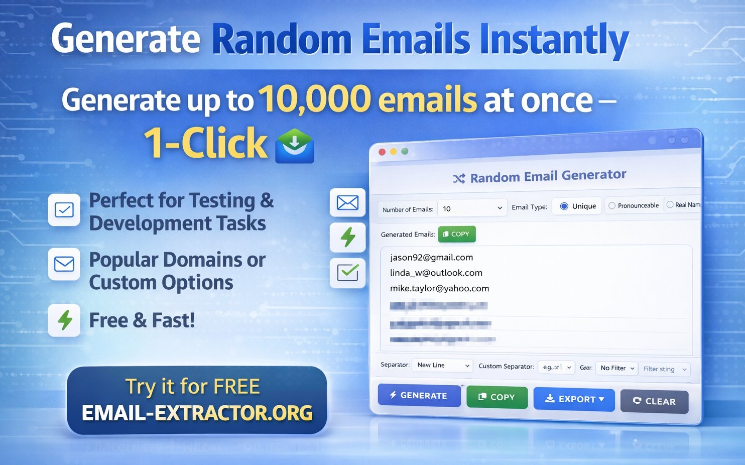 Email Extractor I Email Validator  - Screenshot 3 showing product features and functionality