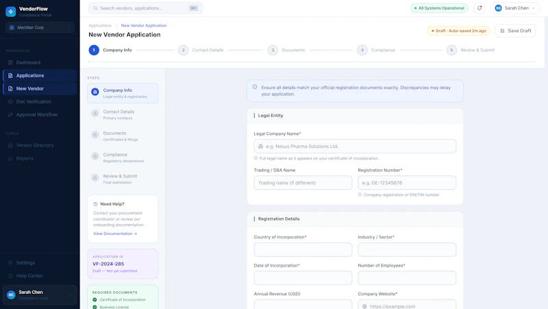 VendorFlow screenshot 5