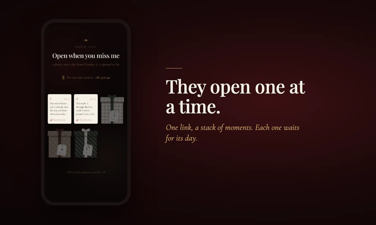 OpenWhen screenshot 5