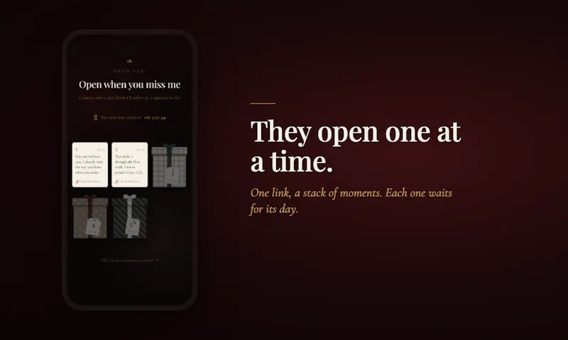OpenWhen screenshot 5