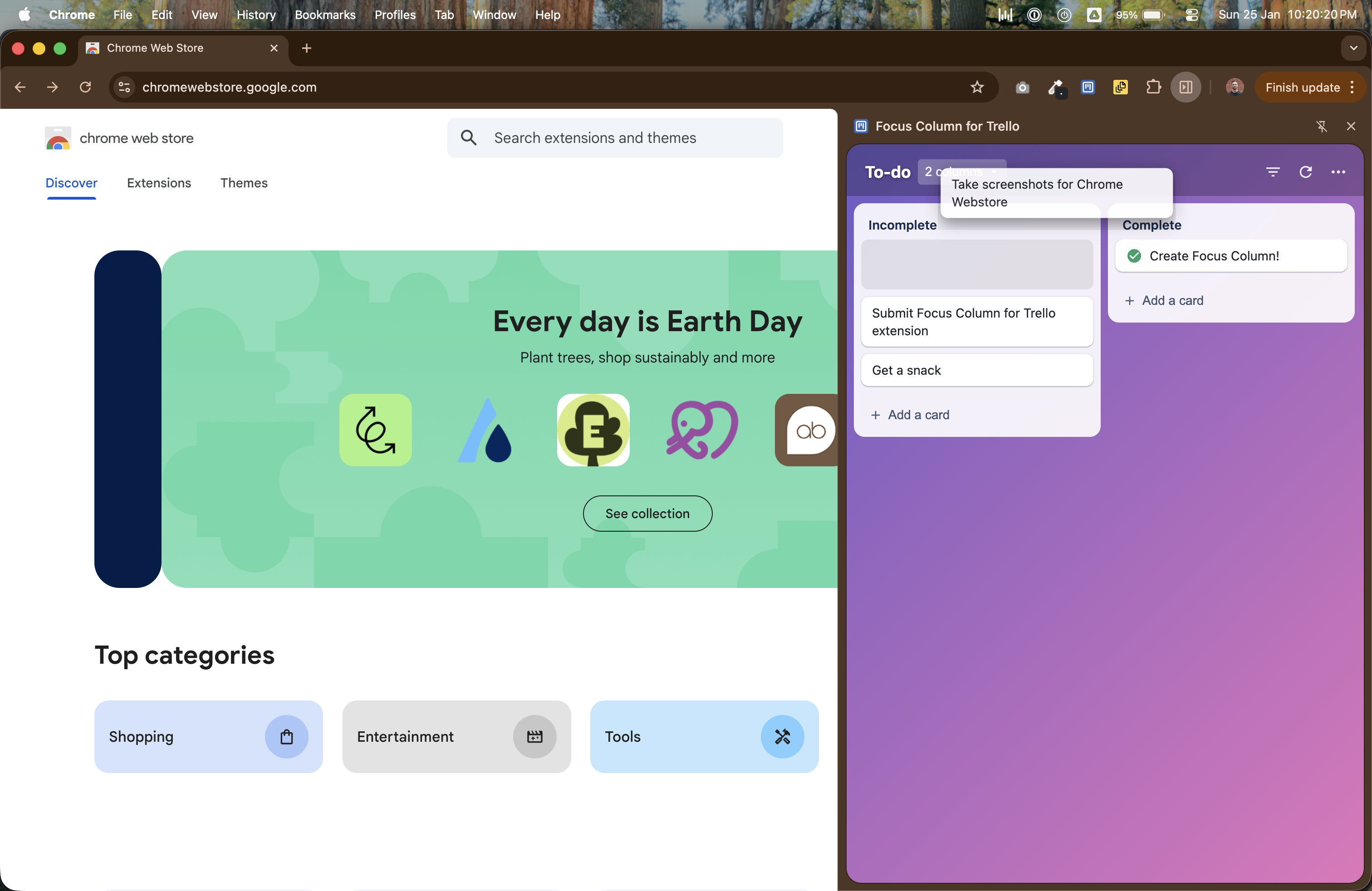 Focus Column for Trello gallery image