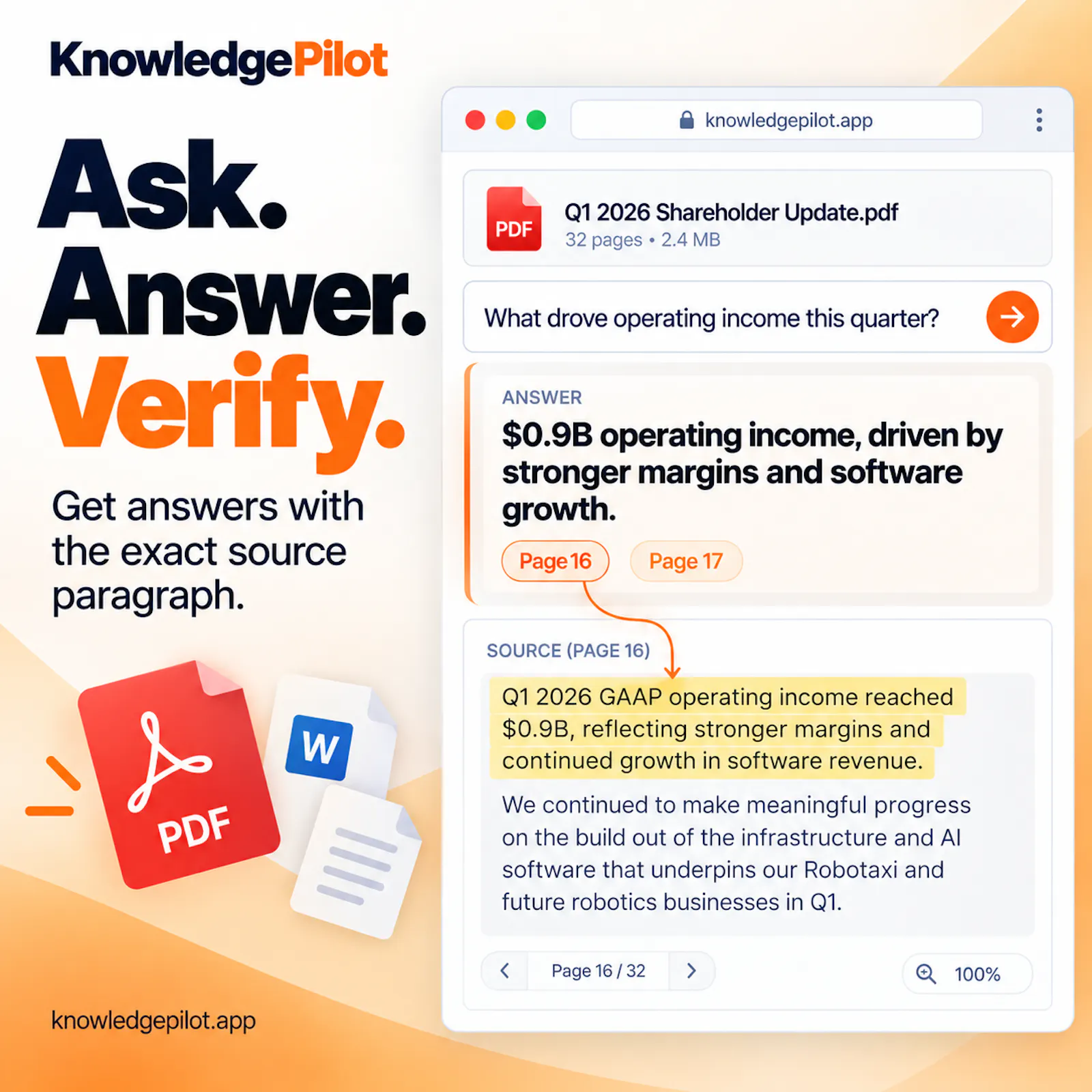 KnowledgePilot screenshot 3
