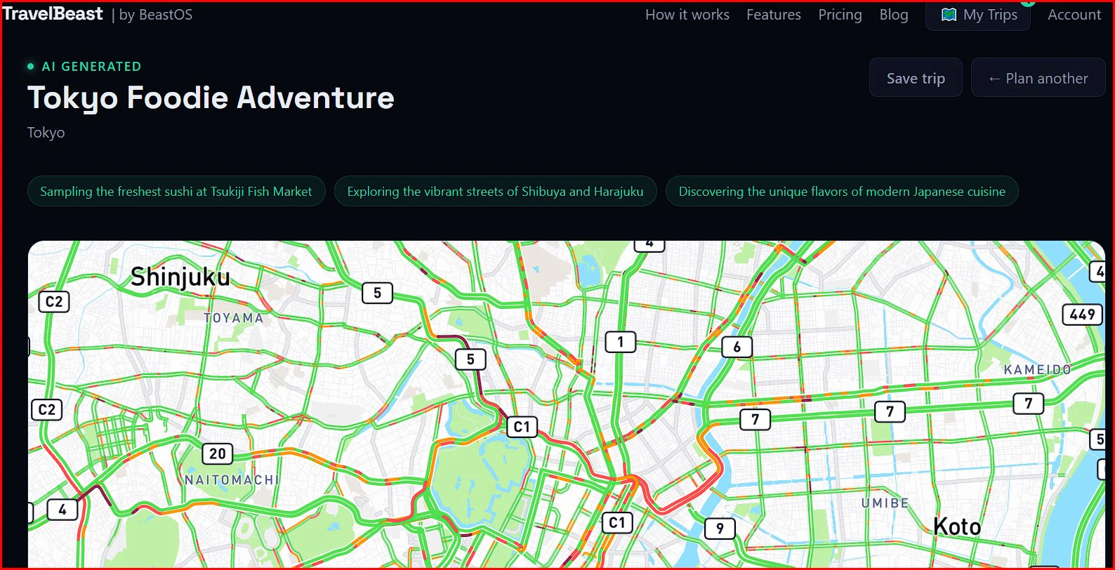 TravelBeast 截图 3
