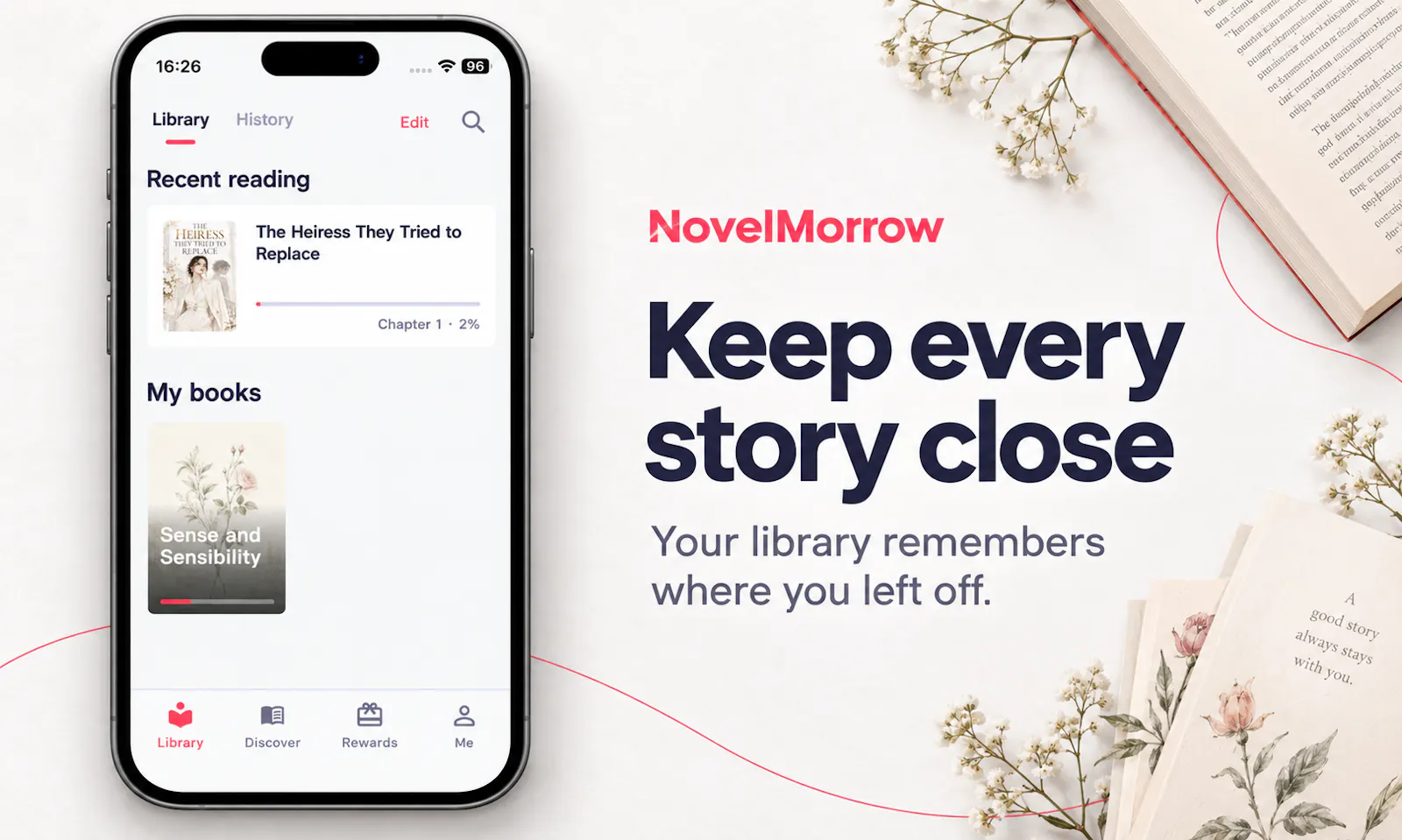 NovelMorrow screenshot 2