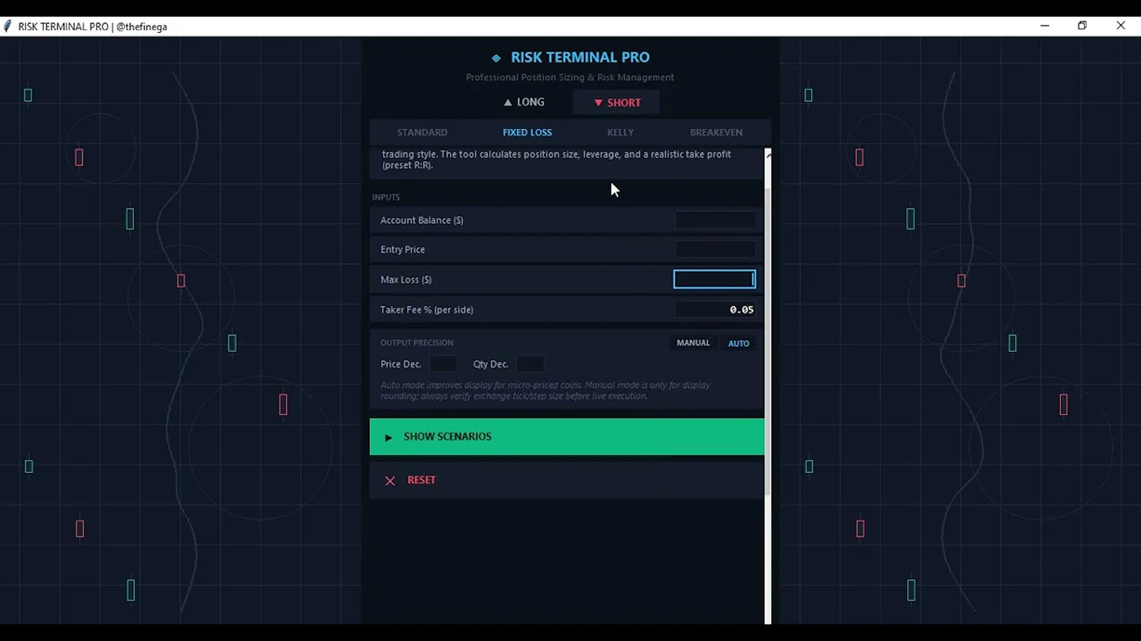 Risk Terminal Pro screenshot 1 (video preview)