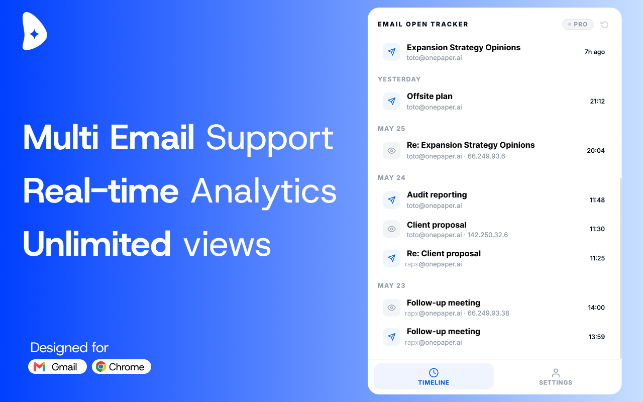 Email Open Tracker - Minimalist Edition gallery image