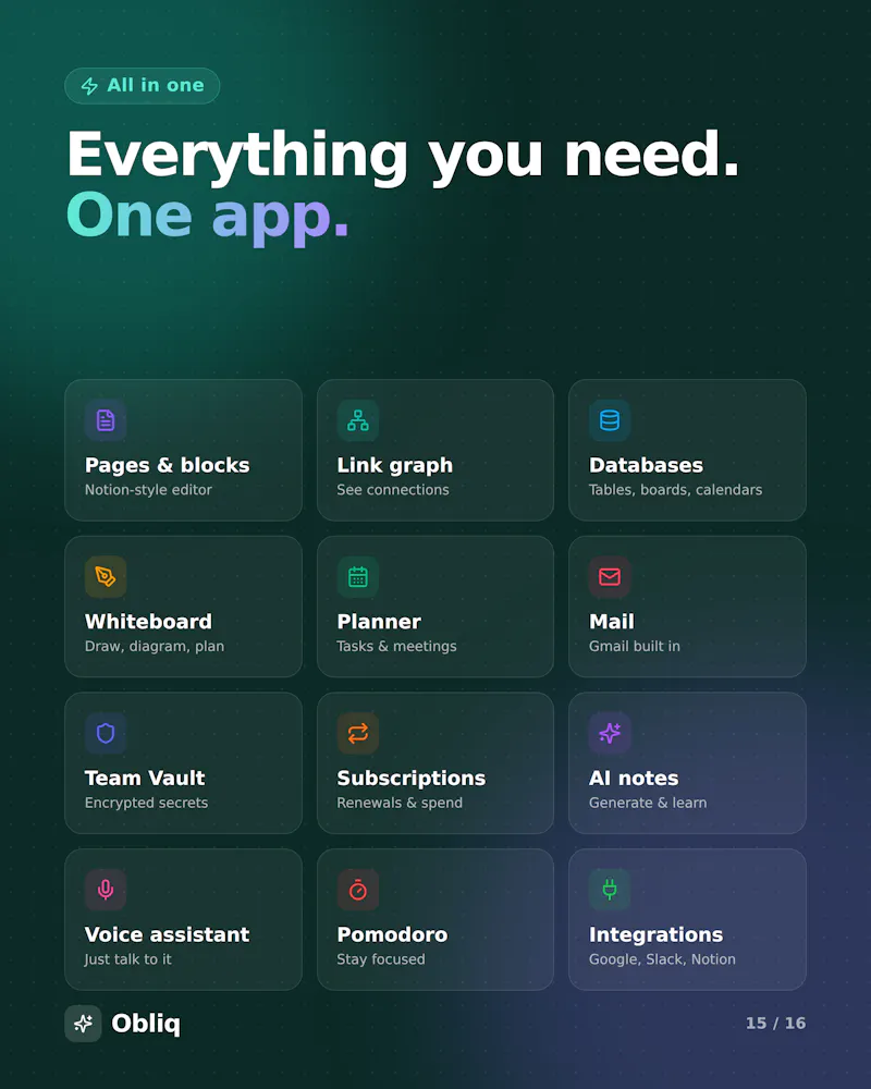 Obliq (Beta) screenshot 3