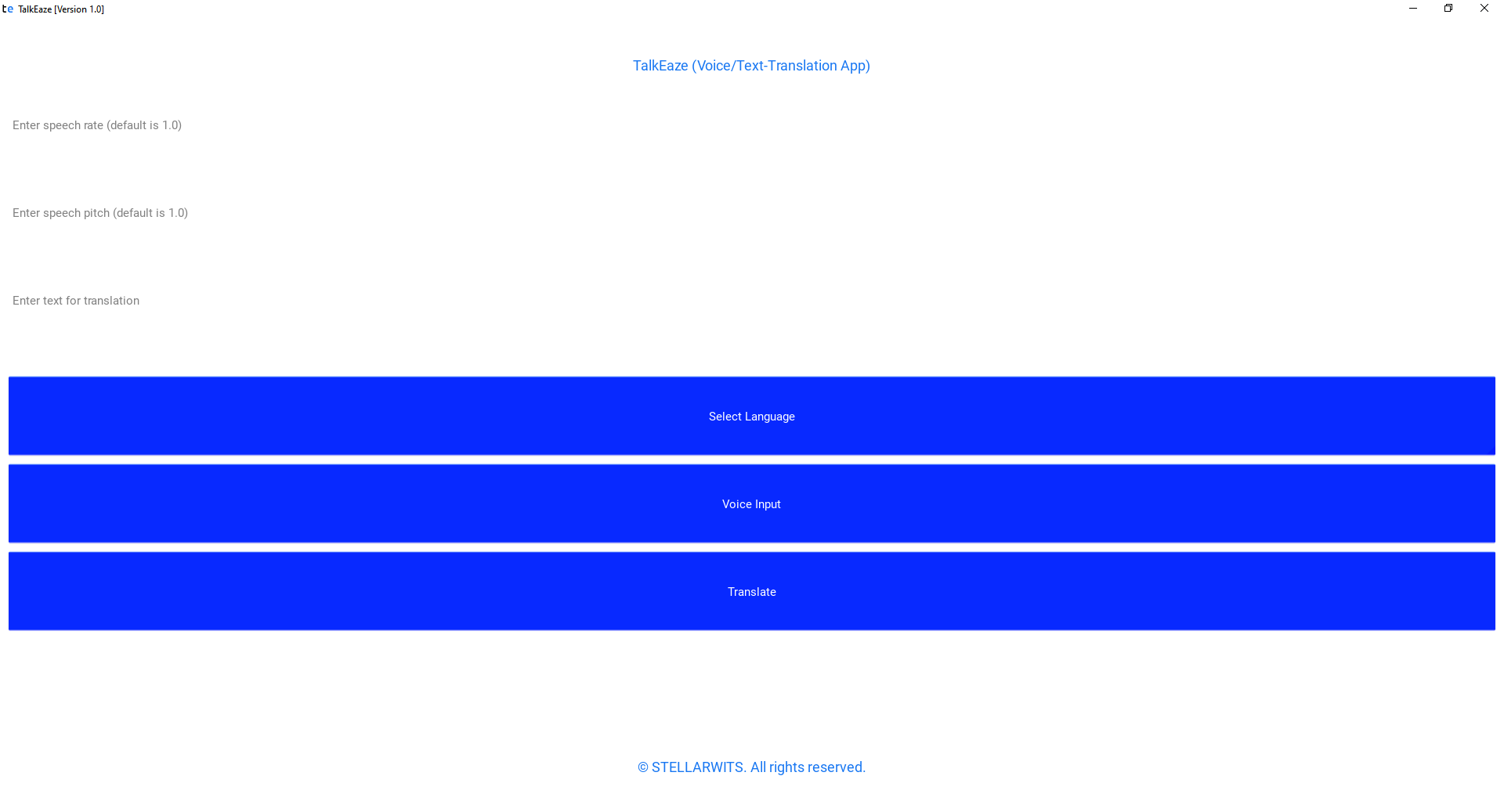 TalkEaze [Voice/Text-Translation App] gallery image