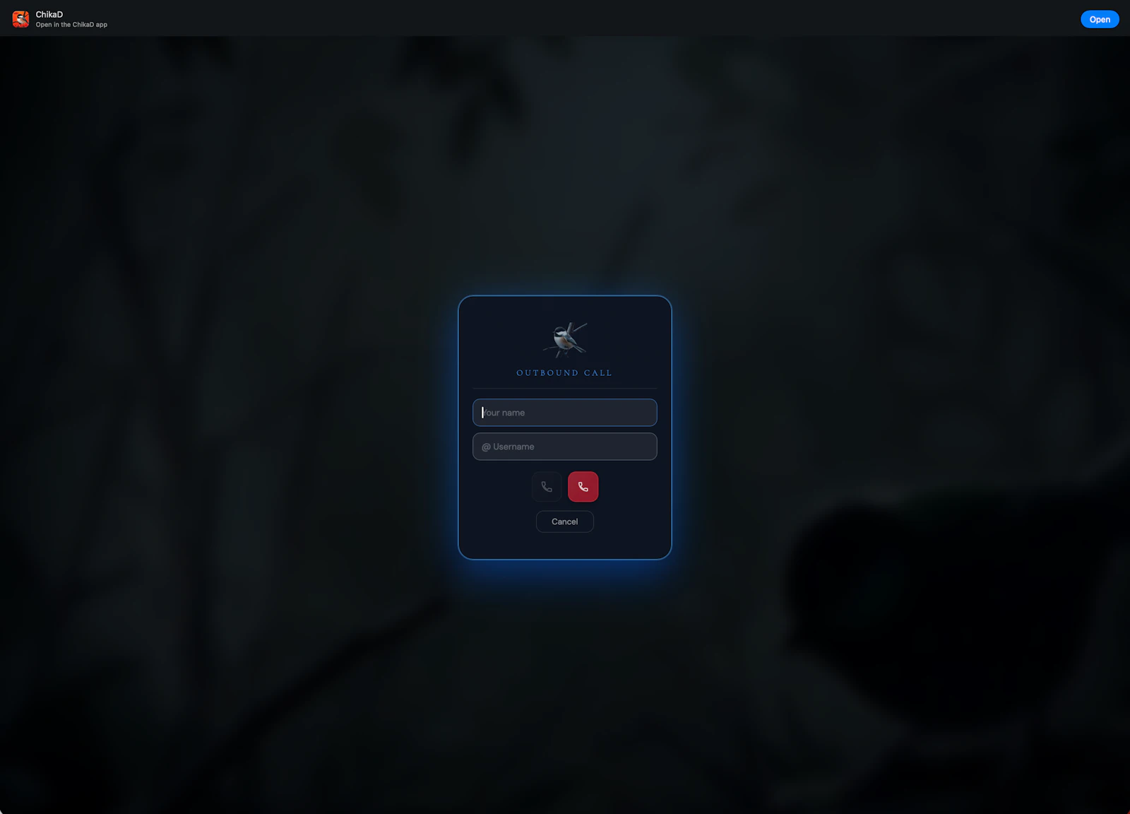 ChikaD — Private Video Call, No Account screenshot 4