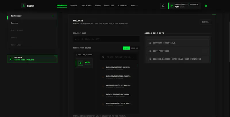 Kedgr screenshot 2