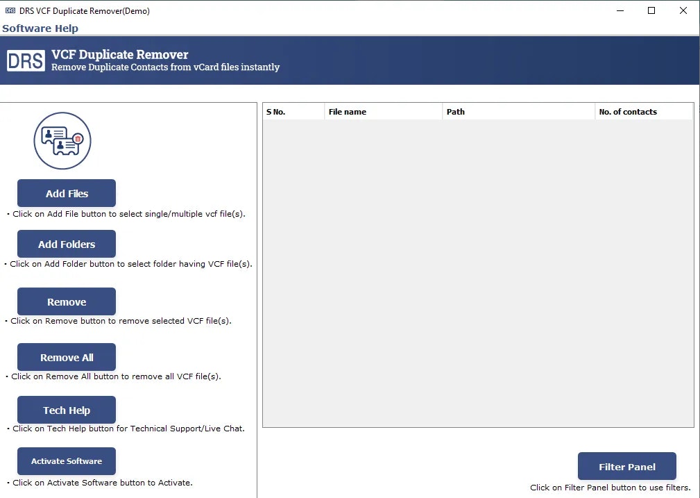 vCard Duplicate Remover gallery image