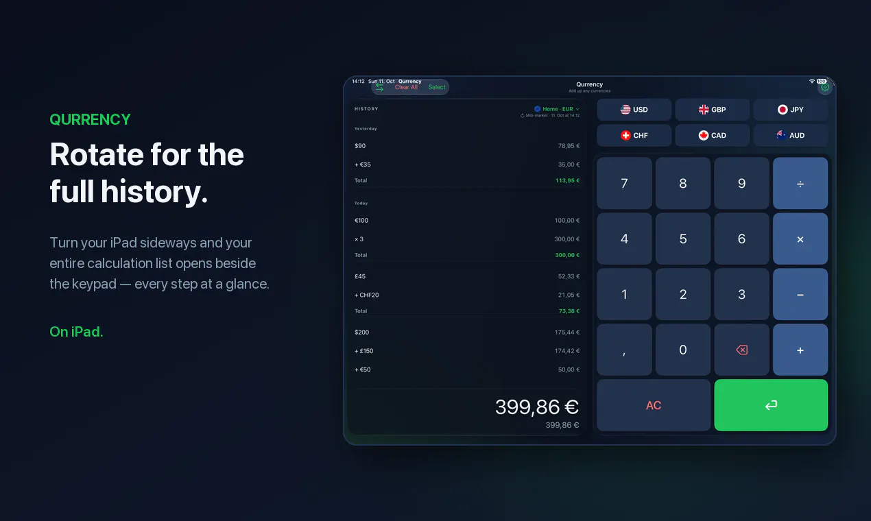 Qurrency: Currency Calculator gallery image