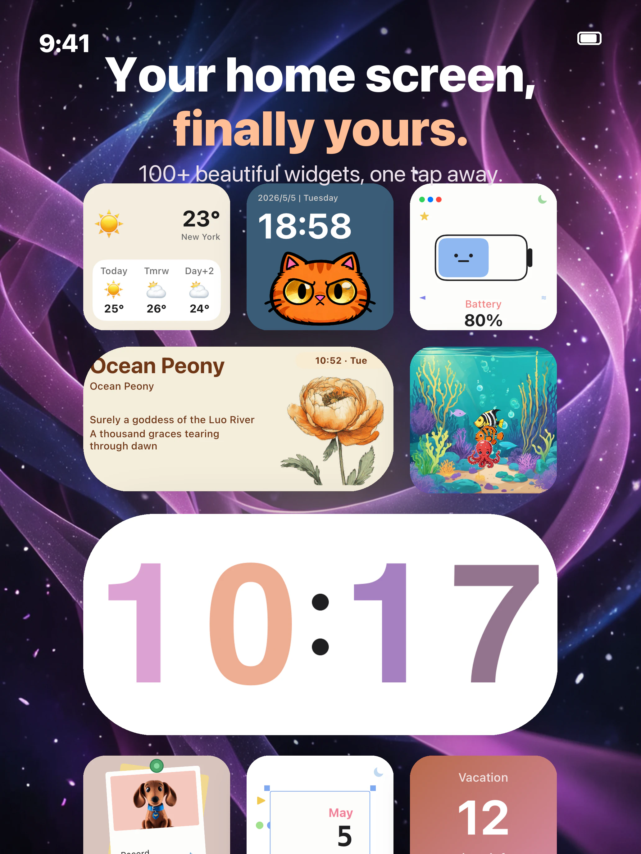Craft Widgets 截图 3