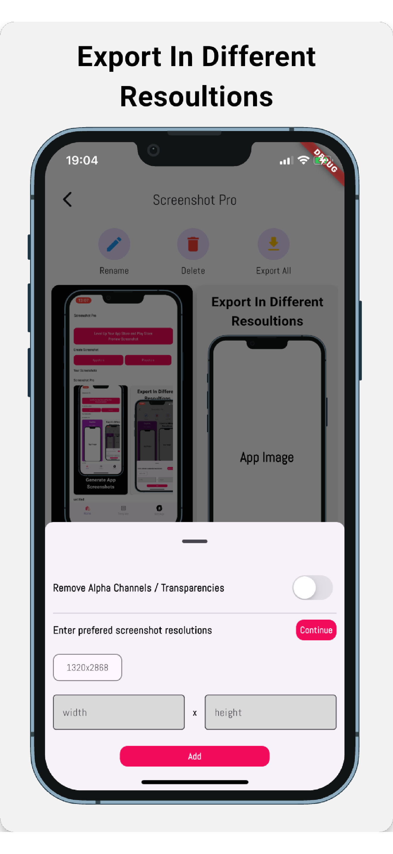 Screenshot Pro - Generate App Screenshot - High-quality app screenshots for the AppStore and PlayStore. media 4
