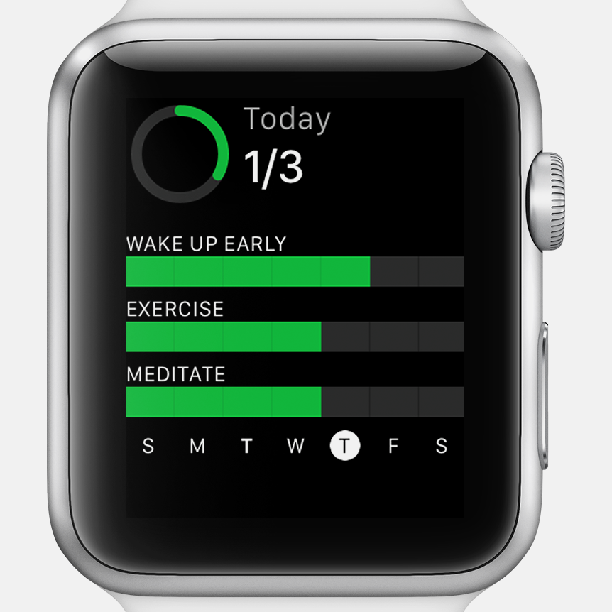 Momentum Habit Tracker for Apple Watch